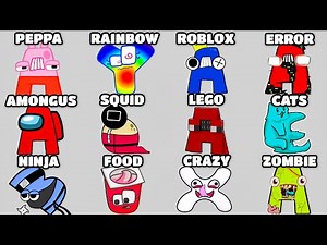 Alphabet Lore But Everyone Is ALL Different Versions (Full Version)