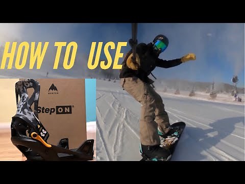 How To Use Burton Step Ons : Getting In and Out