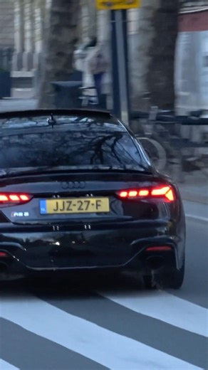 CRAZY Audi RS5 Launch Control Going WRONG! 😳 - #audi #rs5 #youtubeshorts