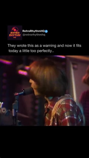 RetroRhythmHQ on Instagram: "🎶- Creedence Clearwater Revival performing “Bad Moon Rising” live at the Royal Albert Hall (1970) 🌕 🌅 📝-John Fogerty watched a 1940s disaster movie filled with storms and chaos. He turned that feeling into a song that sounded cheerful but warned that trouble was coming. Fogerty called it a ‘happy apocalypse.’ Decades later, people still use the song whenever the world feels tense or unpredictable❕❕ 🎙️: @theofficialccr Follow @retrorhythmhq for more musical momen