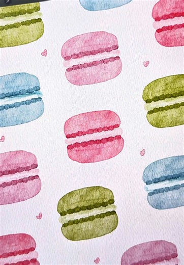 Easy Macaron Drawing Tutorial on Procreate