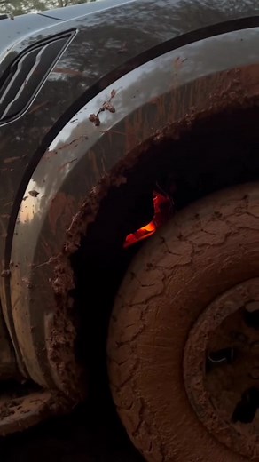 ‏The turbo is already burning red, but the power is still good#汽车 #越野