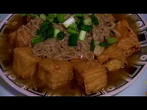 Tofu Puff Stir Fry With Enoki Mushroom Sauce (Cantonese Tofu Puff Recipe) Easy Chinese Cooking