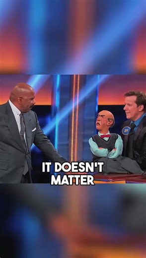 Jeff Dunham’s Walter goes straight at Steve Harvey on Celebrity Family Feud