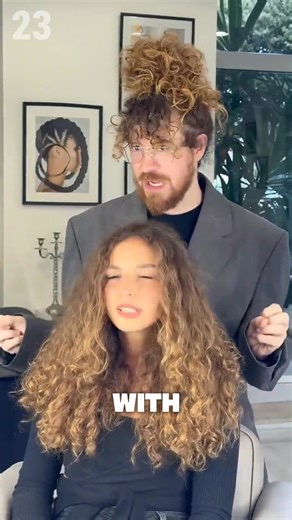 Curly hair gets a fresh twist with the trendy layered butterfly cut, and the result is absolutely gorgeous — watch below in the comments. | One Two Three