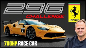 Ferrari 296 Challenge at Fiorano test track | Ben Collins ex Stig