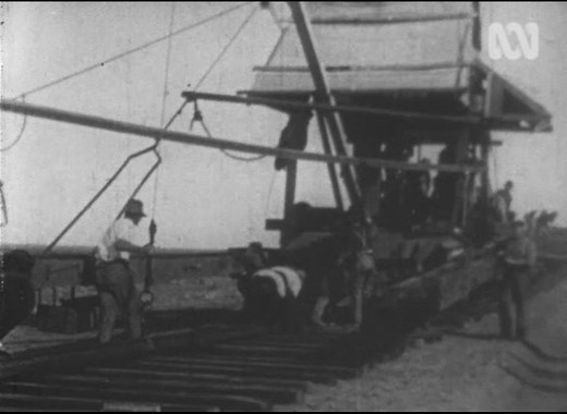 47K views · 1K reactions |  FLASHBACK FRIDAY ⛏️ Check out this amazing historical vision of the Trans-Australian Railway, which stretches 1,693km from Port Augusta in South Australia to Kalgoorlie in Western Australia. Work began in 1912 and was completed in 1917.  ABC Archives | ABC Goldfields-Esperance | Facebook