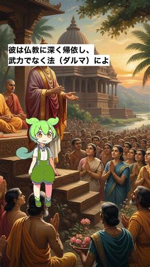 殺戮の王アショーカが聖者に？その驚くべき理由とは #世界史 #1分世界史