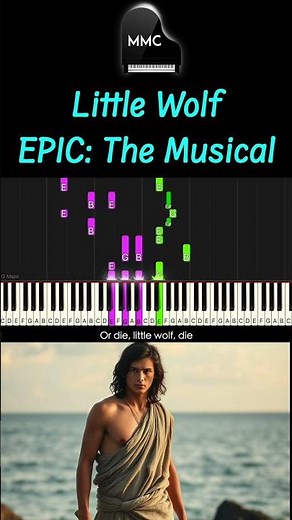 Little Wolf - EPIC THE MUSICAL (The Wisdom Saga) by Jorge Rivera-Herrans piano cover + sheet music
