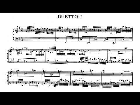 JS Bach: Duetto in E Minor BWV 802 - Hilde Langfort, Clavichord, 1961 - OR 331