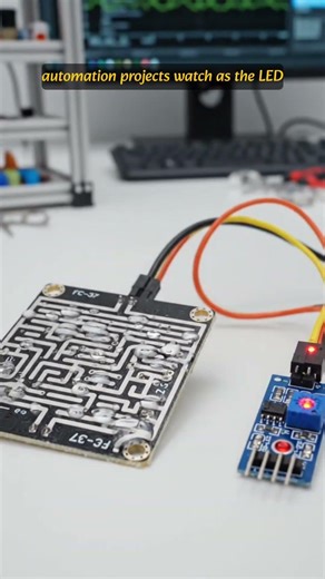 #Shorts - Raindrops sensor - Arduino sensors- Arduino uno projects #globalconnecteducation