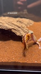 Mouse vs Lizard A brief freeze-frame as a small mouse senses a sharp-eyed lizard nearby. ⚠️ AI Generated simulation for educational and creative purposes. No real animals were harmed. #Mouse #Lizard #NatureInspired #WildlifeMoments #AnimalEncounter | Insect Battlefront