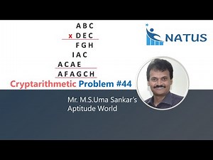 Cryptarithmetic Multiplication | Problem #44 | ABCxDEC=AFAGCH
