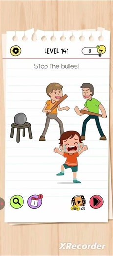 the brain test solution level 141 🔘👍🤼