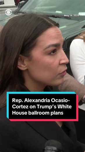 “People can't feed themselves,” Rep. Alexandria Ocasio-Cortez (D-NY) said criticizing the Trump administration over plans tied to the new White House ballroom, arguing the money should instead go toward helping Americans struggling with housing, groceries and healthcare costs. President Trump has repeatedly said the ballroom is being funded through donations, not taxpayer dollars. But a controversial proposal backed by some Senate Republicans seeks $1 billion to the Secret Service for