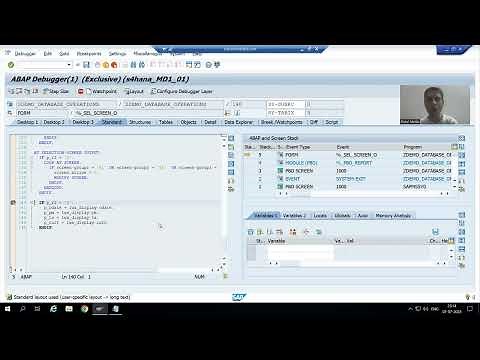 120 - ABAP Programming - Database Operations - UPDATE Part2