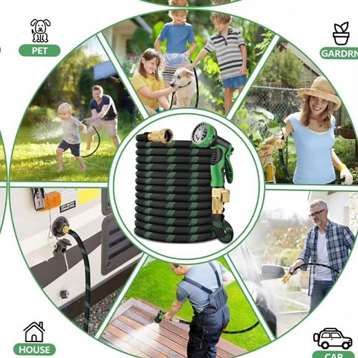 🔥 100FT Non-Expanding Garden Hose Review 2026 Ultra-Light, Kink-Free & Burst-Resistant | Best Garden