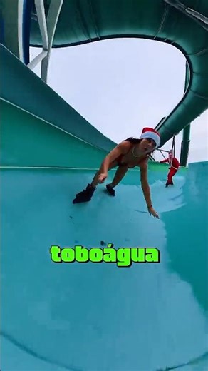 Roller skating down the world's tallest water slide 🤯