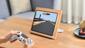 wishacc Bamboo Tablet Stand for Desk, 11"x8.2" Large Wooden Tablet Holder with Adjustable Angles, Thick Case Friendly Wood Stand for iPad Pro 12.9, Samsung, E-Readers, Kitchen & Drawing