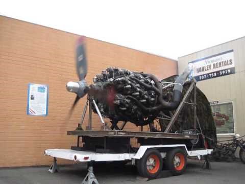 Pratt & Whitney R-4360 Start Up