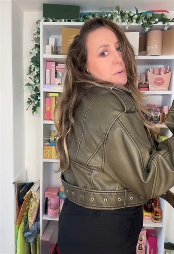 Faux Leather Biker Jacket for Autumn Fashion