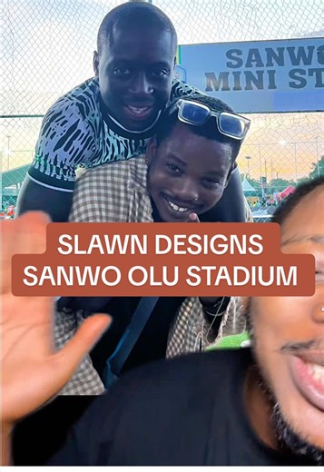Slawn x Nike designed the new pitch for the Babajide Sanwo Olu Mini Stadium ! #greenscreen #yapper #yapping #olaoluslawn #slawn