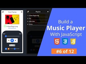 JavaScript Music Player Tutorial - #6 of 12 (Next And Prev Buttons)