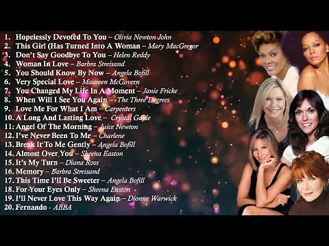 Angela Bofill, Barbra Streisand, Diana Ross & Others | Non-Stop Playlist