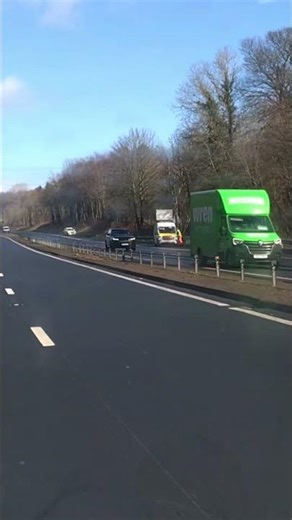 Accident on M80 Motorway #automobile #truck
