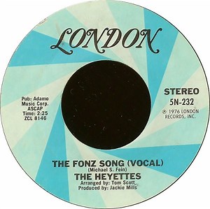 The Heyettes - The Fonz Song