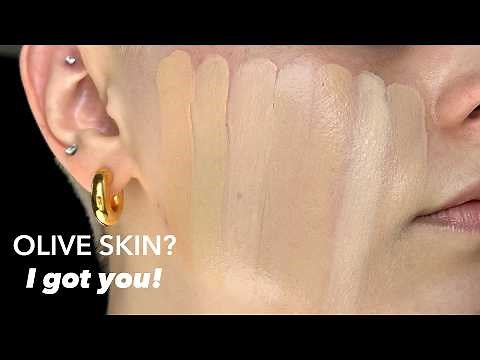 I swatched ALL my foundations to find the most olive shades