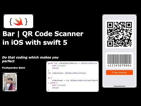 Bar | QR Code Scanner in iOS with swift 5