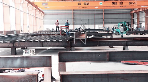 Steel structure fabrication process 2021 - Steel Structure Company