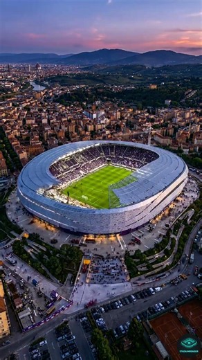 Artemio Franchi Demolished: Fiorentina's New 45,000-Seat Stadium 🟣⚪ #Fiorentina #Shorts