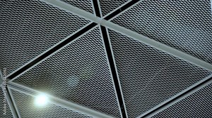 Decorative grid ceiling, Metal grid ceiling