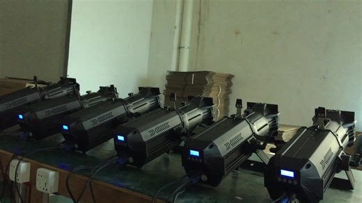 200W/300W Ellipsoidal Spot RGBW Warm + Cold White Studio LED Profile Leko Light