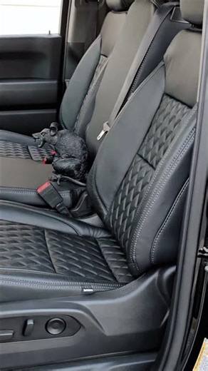 Silverado Cloth to Leather Before & After | Black Wrap + TekStitch + Heated/Cooled Seats