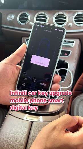 Infiniti car key upgrade mobile phone smart digital key #car #Infiniti #mobile phone digital key #mobile phone Bluetooth key #one-click start