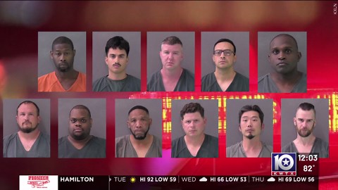 Texas DPS: 11 arrested in Bell County sting targeting online sex solicitation of minors