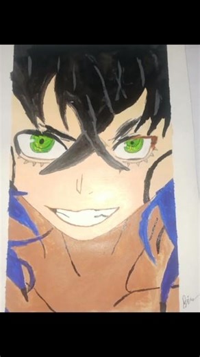 Inoske Day 2 of (anime art challenge)❤️‍🔥🥰#shorts
