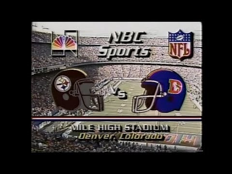 1984 AFC Divisional Playoff - Pittsburgh Steelers at Denver Broncos