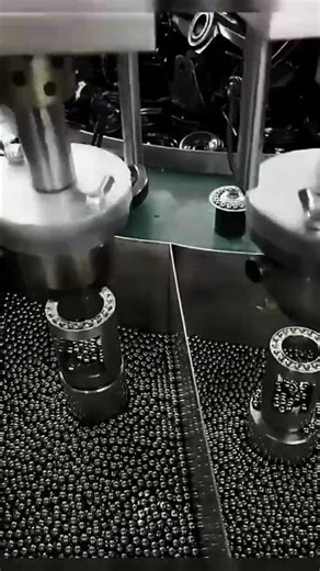 Steel bearing ball forming process using cold heading machine