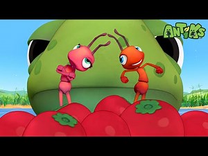 Ants vs. The Giant Fish! 🐟😱 | Antiks 🐜 | Funny Cartoons for Kids