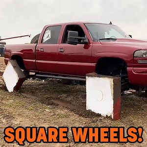 Proving Mythbusters WRONG! (Driving On Square Wheels) 😂 | Whistlindiesel