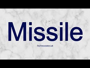 Missile Pronunciation: How to Pronounce Missile | Simple and Correct Pronunciation