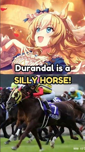 Durandal, the adorable horse knight! #umamusume