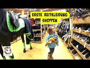 KRÄMER EQUESTRIAN HAUL 🐴 5-year-old gets her first riding clothes 🐴 Shopping