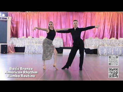Basic Bronze American Rhythm Rumba Routine by Aleksandr & Alina Antonets
