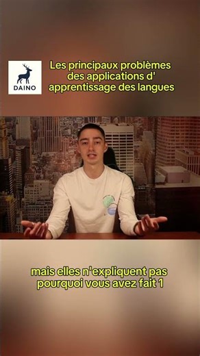 Daino - une nouvelle application GRATUITE d'apprentissage des langues basée sur #duolingo#anglais#ai