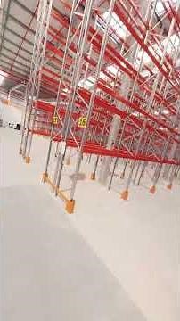 ABC Logistics Warehouse | FPV Drone Tour | Pallet Racking and Drive In System